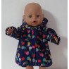 softshell winterjas baby born 43cm