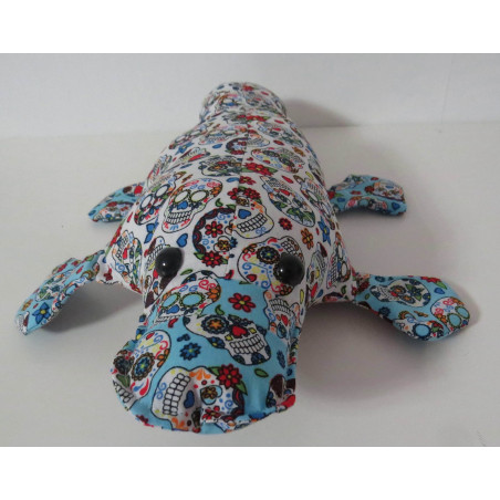 knuffel vogelbekdier wit 30cm
