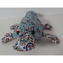 vogelbekdier blauw 30cm