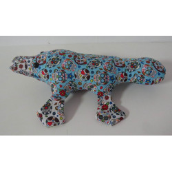 vogelbekdier blauw 30cm