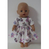zomerse jurk vossen baby born 43cm