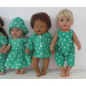 gift set groen sterren baby born 43cm
