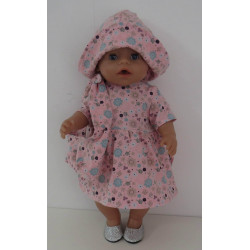 zomerjurk roze outfitt baby...