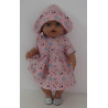 zomerjurk roze outfitt baby born 43cm