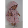 zomerjurk roze outfitt baby born 43cm