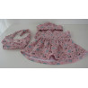 zomerjurk roze outfitt baby born 43cm