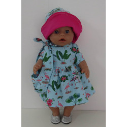 zomerjurk outfitt blauw...