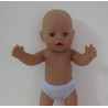 onderbroek blauw stippen roze baby born 43cm