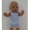 boxershort setje blauw stippen roze baby born 43cm