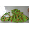 zomerjurk outfitt groen aardbeien baby born 43cm