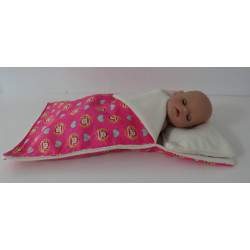 campingslaapzak hard roze...