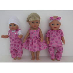 gift set roze bloem baby...