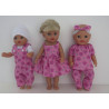 gift set roze bloem baby born little 36cm