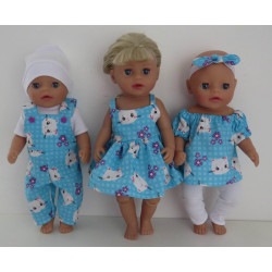 gift set blauw kat baby...