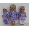 gift set lila baby born little 36cm