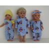 gift set blauw jet baby born little 36cm
