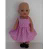 zonnejurk roze baby born little 36cm