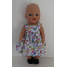 zonnejurk blauw hartjes baby born little 36cm