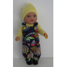 tuinbroek setje boer baby born little 36cm
