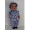 bootsetje blauw kersjes baby born little 36cm
