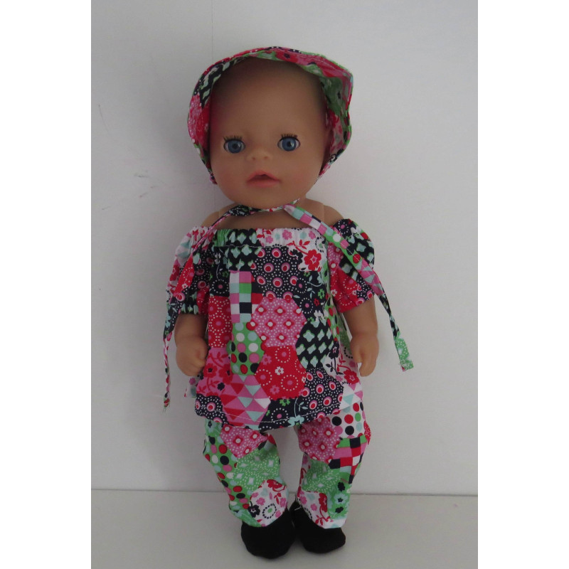 bootsetje groen gekleurd baby born little 36cm