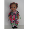 bootsetje groen gekleurd baby born little 36cm