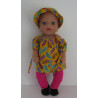 bootsetje geel veren baby born little 36cm