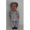 bootsetje blauw hartjes baby born little 36cm