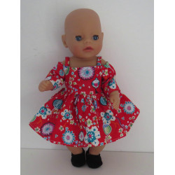 zomerse jurk rood baby born...