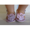 sandalen roze baby born 43cm en american girl/sophia's 46cm