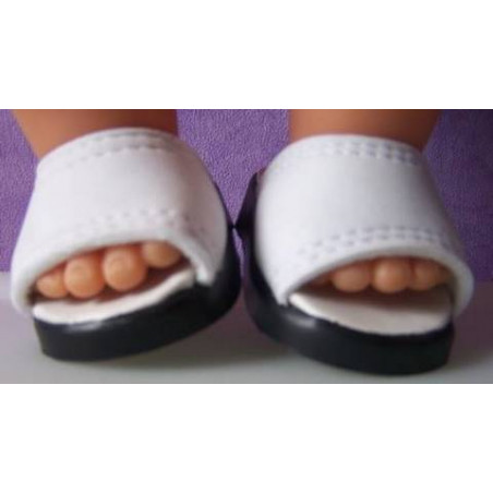 slippers wit baby born 43cm en american girl/sophia's 46cm