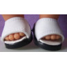 slippers wit baby born 43cm en american girl/sophia's 46cm