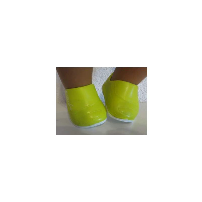 schoenen geel baby born 43c m