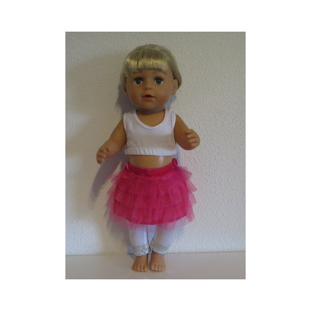 rok setje baby born 43cm /american girl/sophia's 46cm