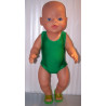 badpak groen glimmend baby born 43cm