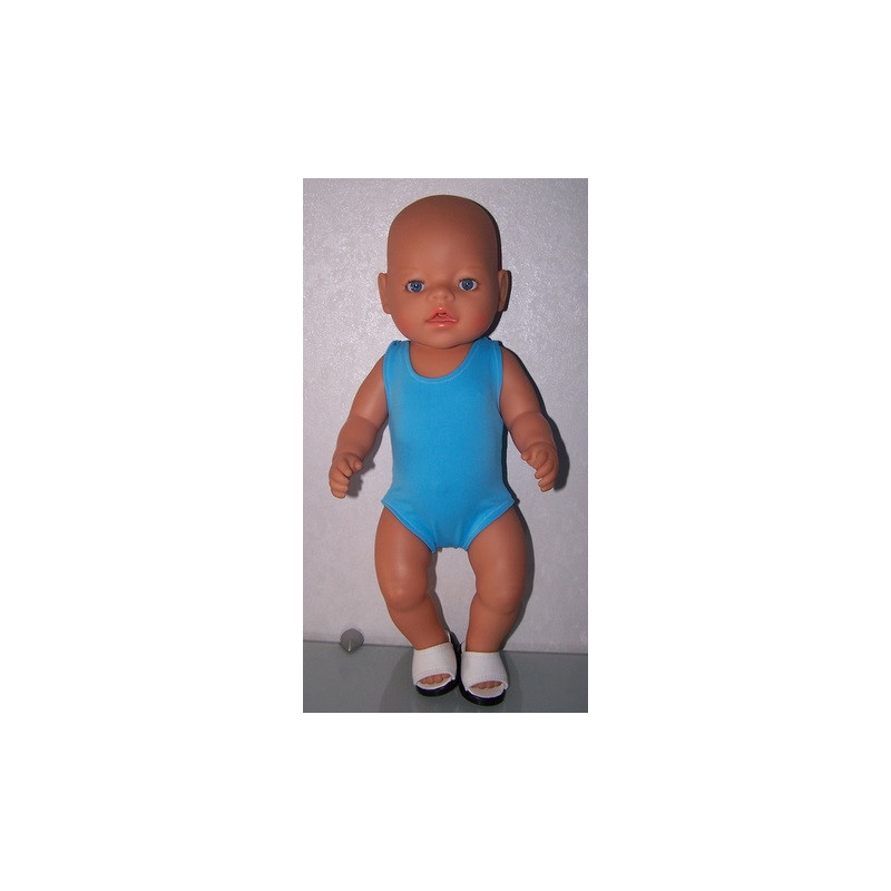 badpak blauw baby born 43cm
