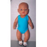 badpak blauw baby born 43cm