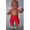 zwemboxer rood baby born 43cm