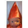 puntmuts oranje little baby born 32cm