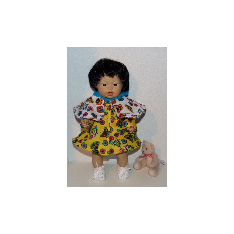 capejas chineese print  little baby born 32cm