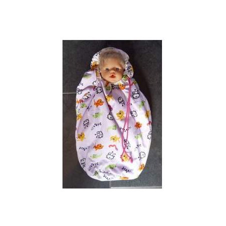 mummyzak lila dieren little baby born 32cm