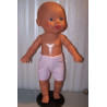 zwemboxer licht roze little baby born 32cm