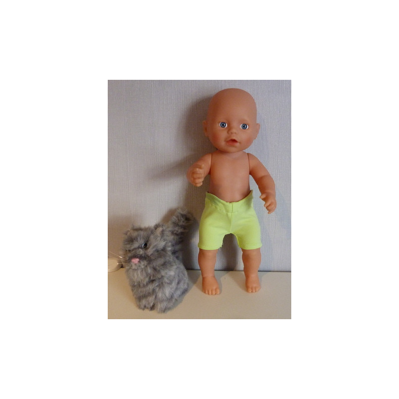 zwemboxer groen little baby born 32cm