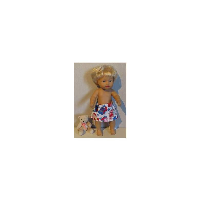 losse rok vissenlittle baby born 32cm