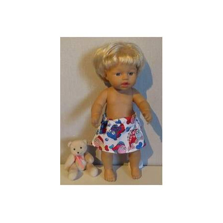 losse rok vissenlittle baby born 32cm