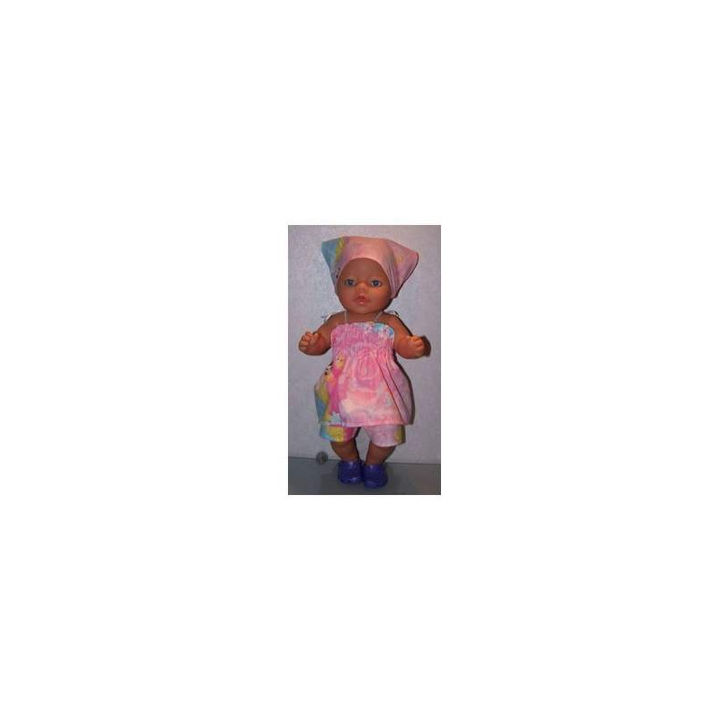 smokjurk roze prinsessen setje baby born 43cm
